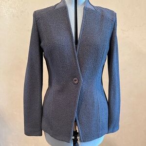 St John, jacket, gray, size 6